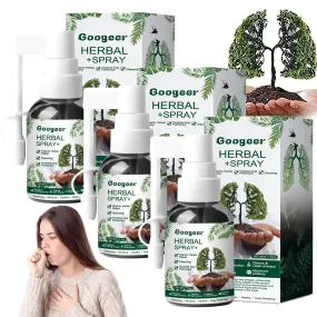 3 Pcs Lung Cleansing Respinature Herbal Spray Cleansing Lung Lung Spray Respi Nature Herbal Spray Herbal Lung Cleansing Spray Herbal Lung Cleanse Lungwort Lungwort Nasal Spray